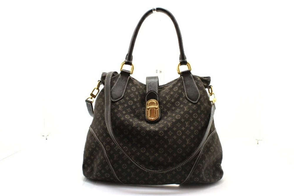 LOUIS VUITTON Elegy Shoulder Bag Monogram Idylle Fusain